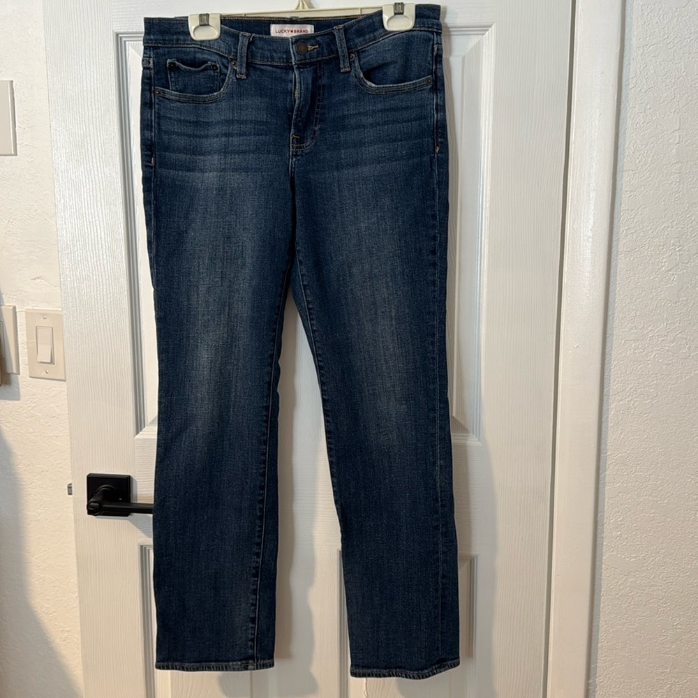 Lucky Brand Size 8/29 Sweet Mid Rise Straight jeans